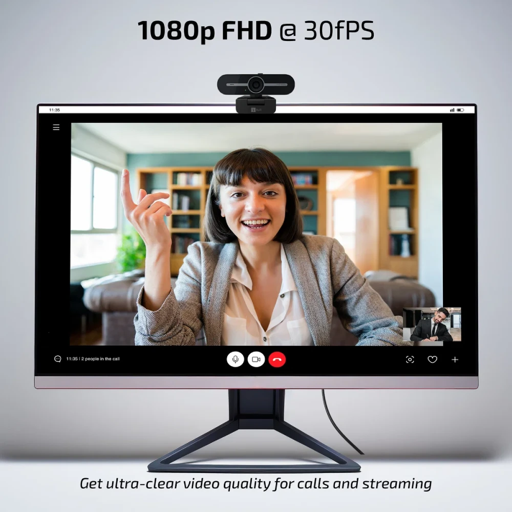 Iball Webcam FHD 1080P PHOCUS 18A view 2